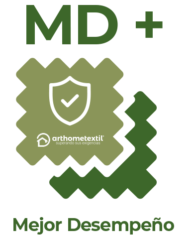 Logo de la tecnología MD+ Mejor Desempeño